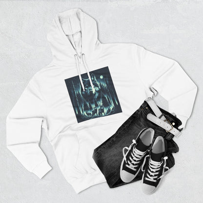 Three-Panel Fleece Hoodie